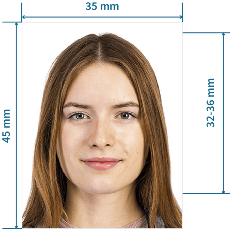 Wie Groß Ist Ein Biometrisches Passbild Biometrisches Foto | Biometrische Passbilder